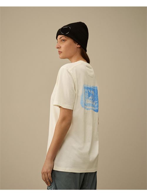 jersey graphic logo C.P. COMPANY | CMTS143A-006586W103